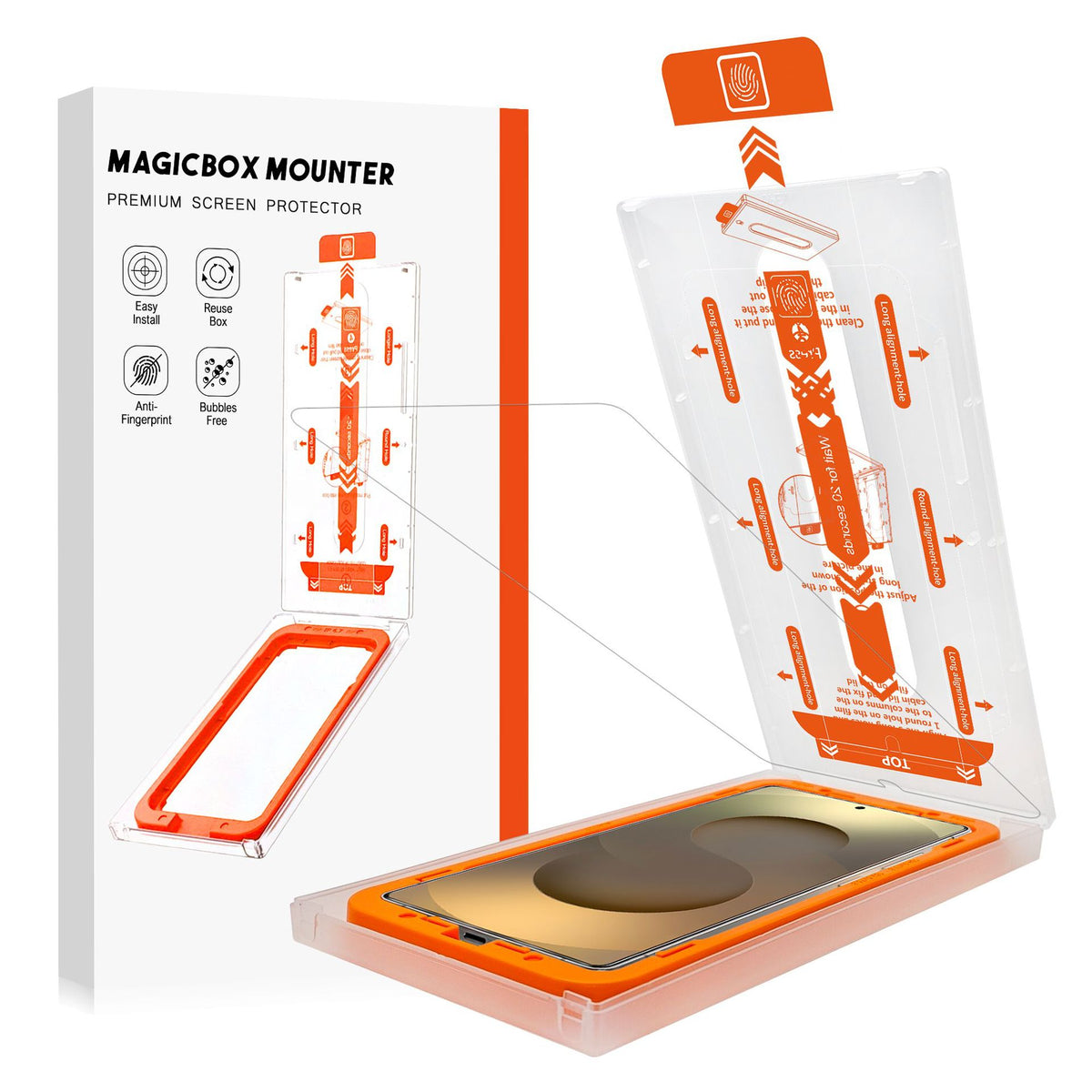 Full-Screen HD Glass Screen Protector for iPhone