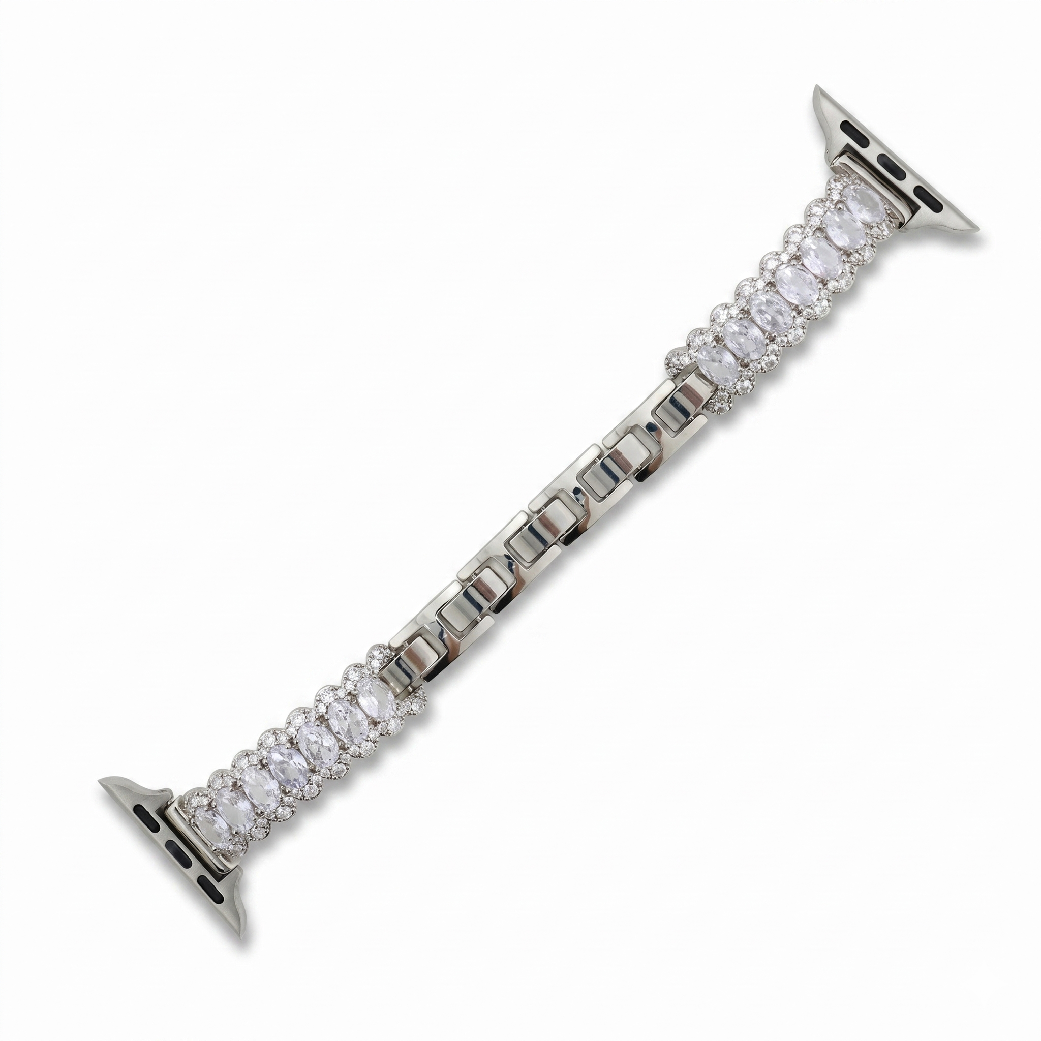 Halo Diamond Bracelet Apple Watch Band