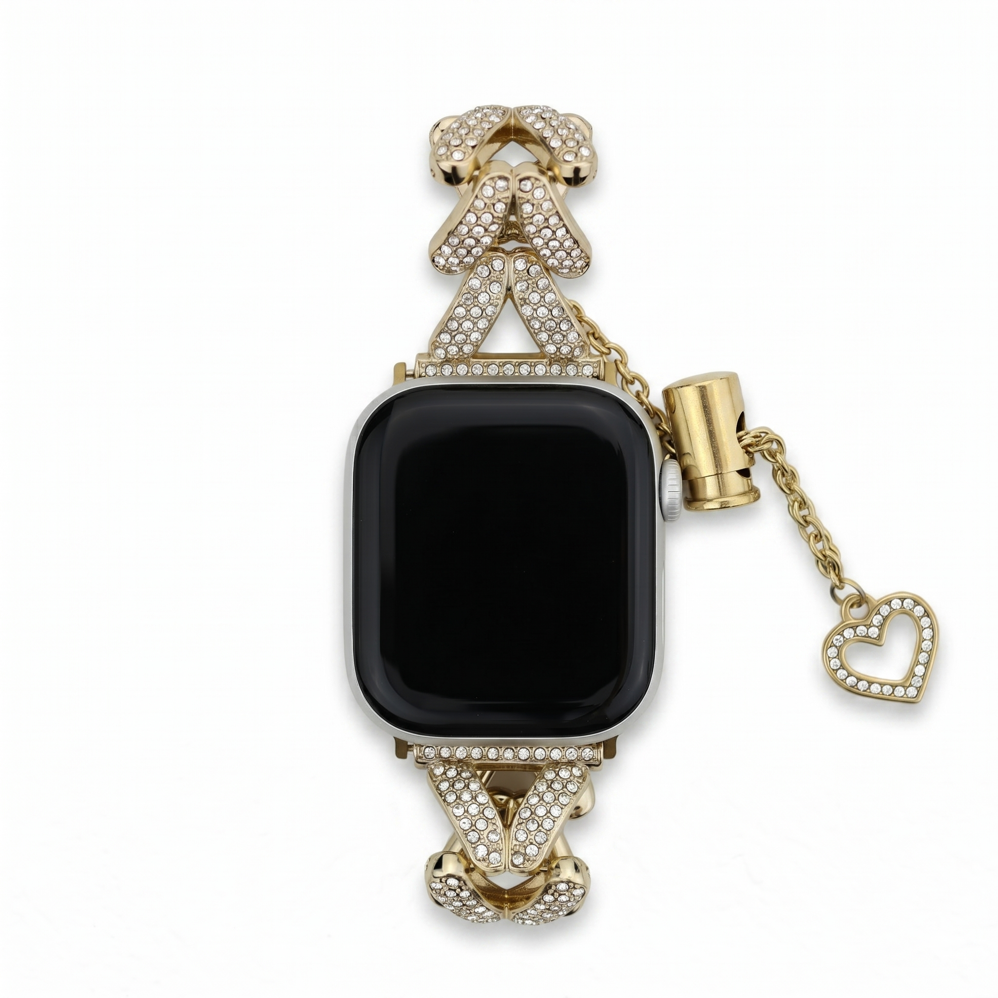 Heart Bracelet Band with Hollow Charm for Apple Watch