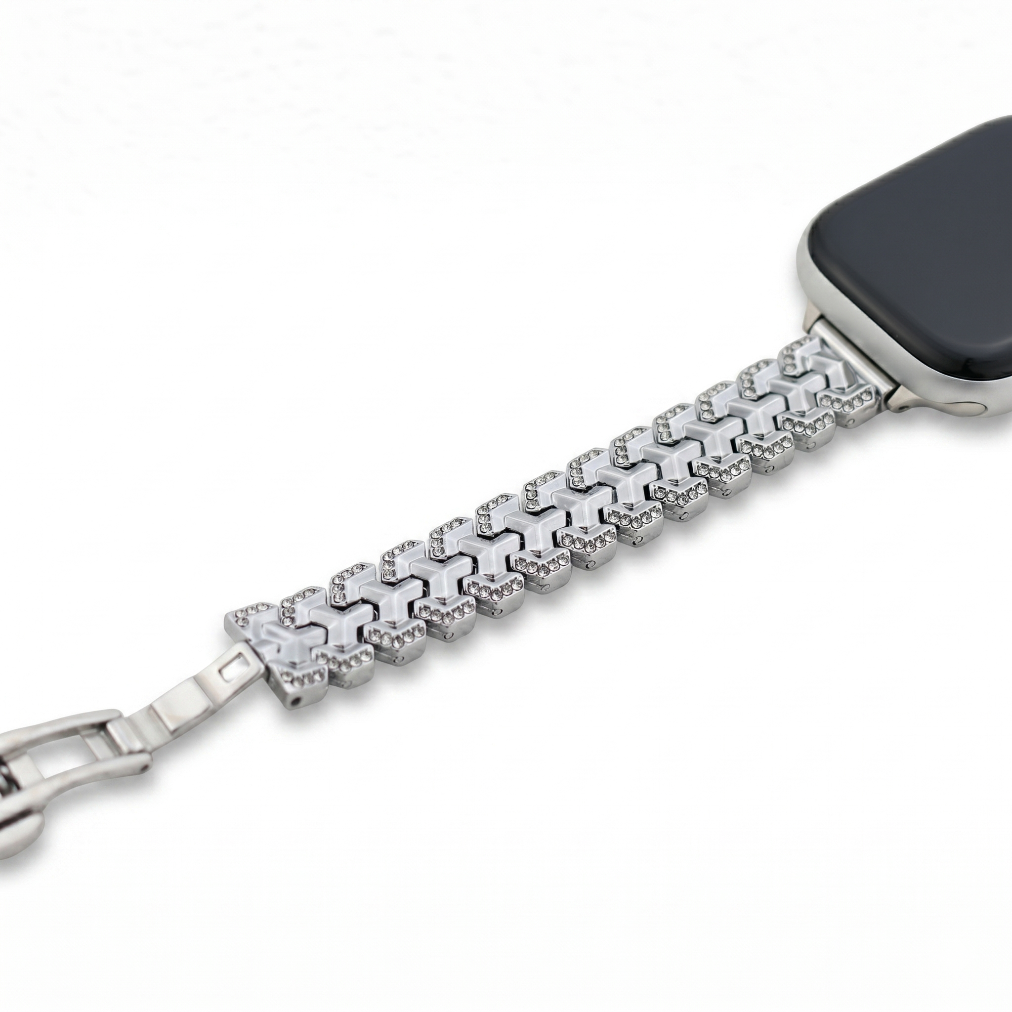Geo Diamond Link Apple Watch Band