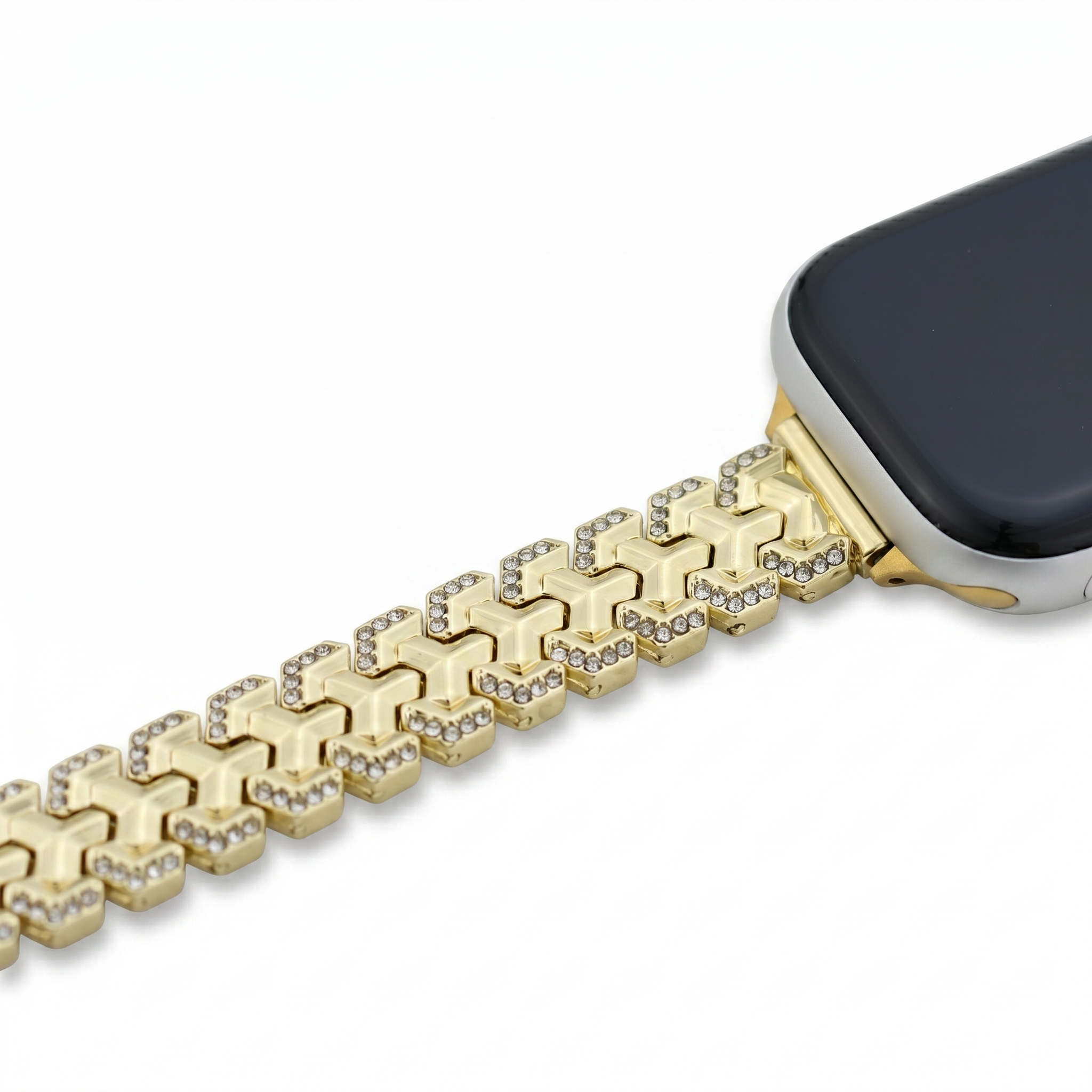 Geo Diamond Link Apple Watch Band