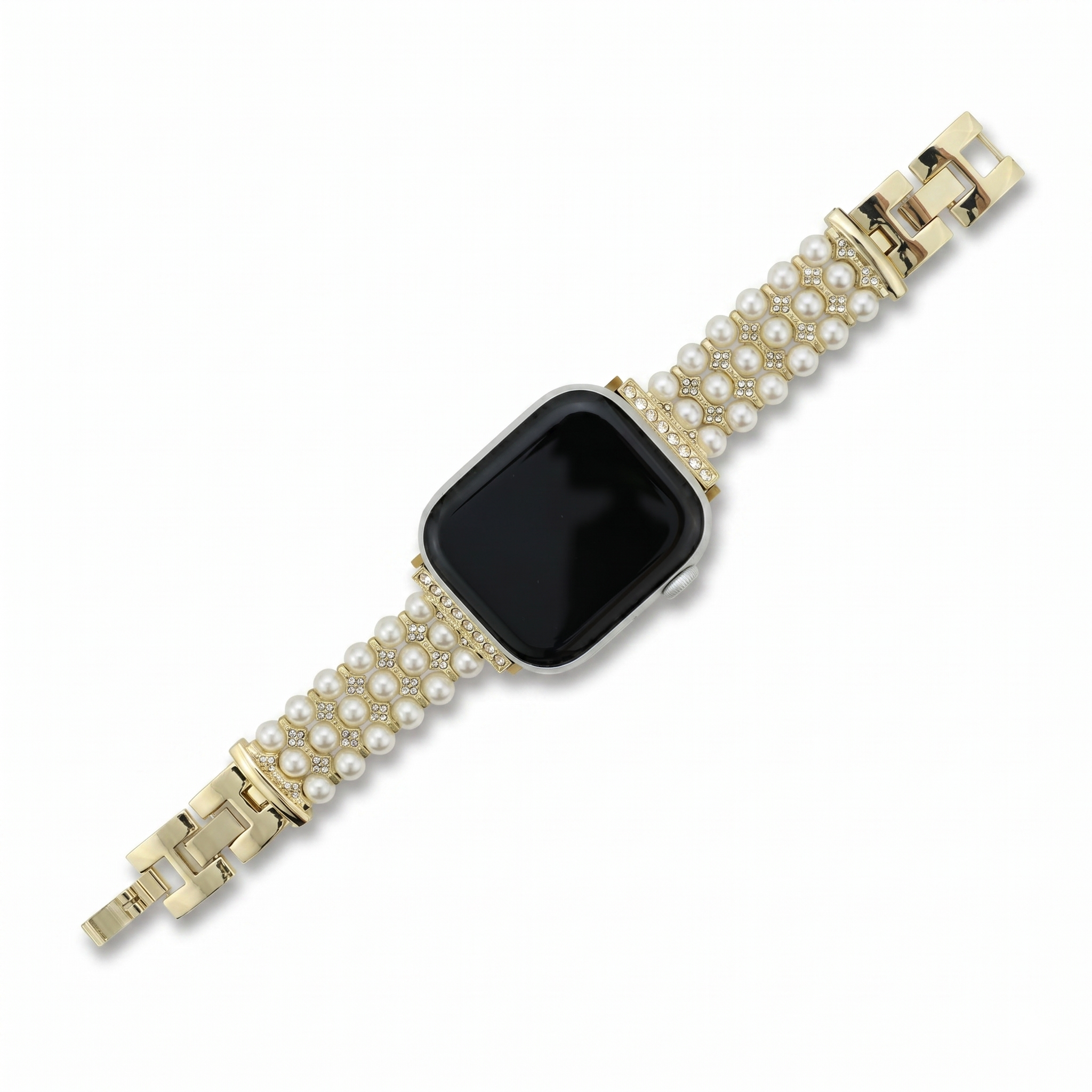 Triple-Pearl Bracelet Band for Apple Watch