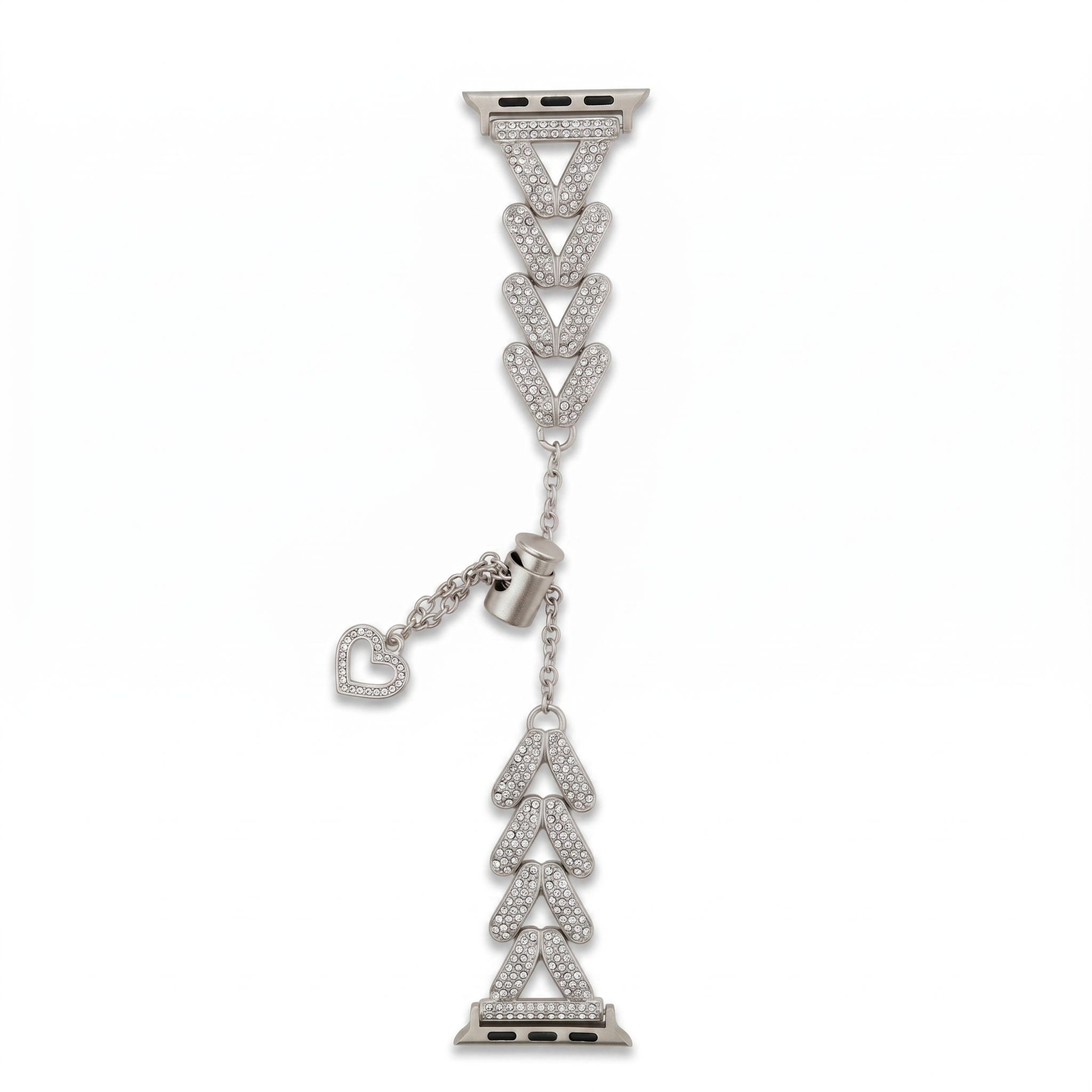 Heart Bracelet Band with Hollow Charm for Apple Watch