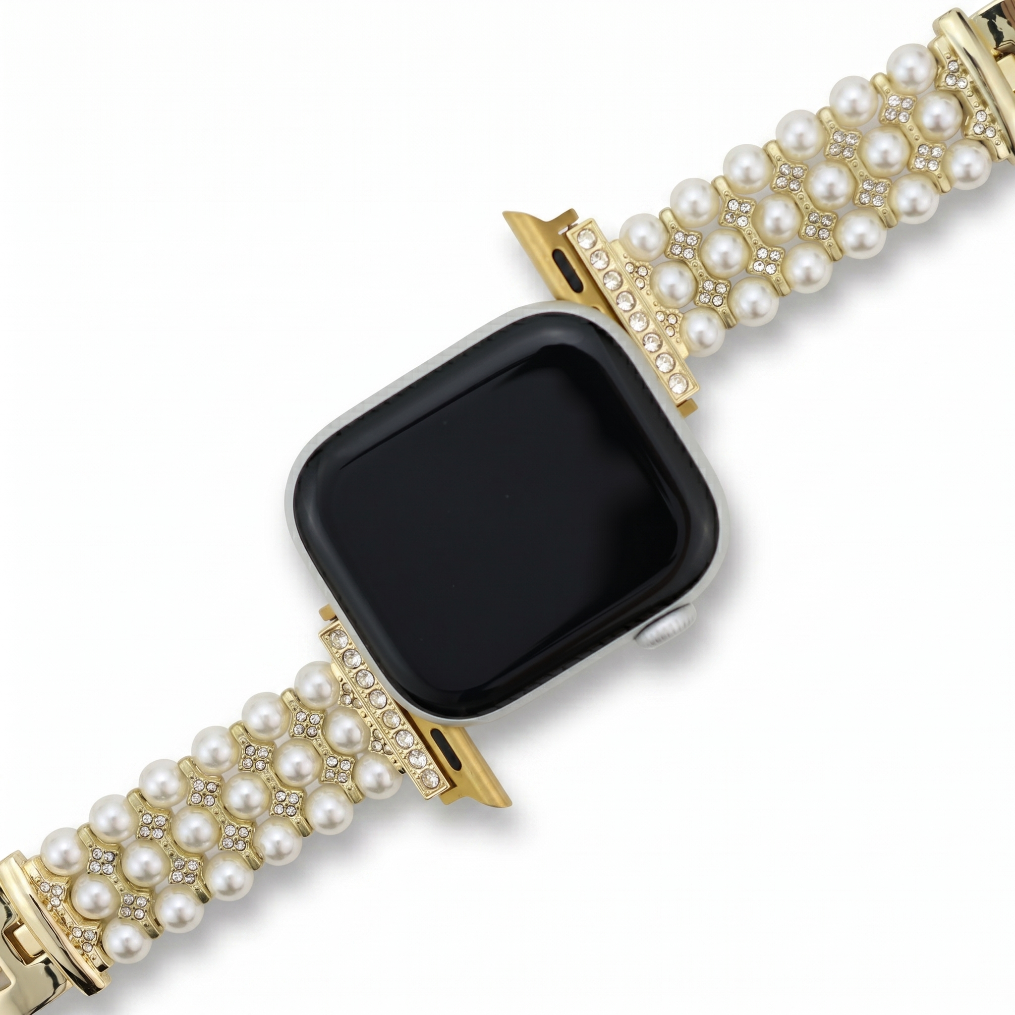Triple-Pearl Bracelet Band for Apple Watch