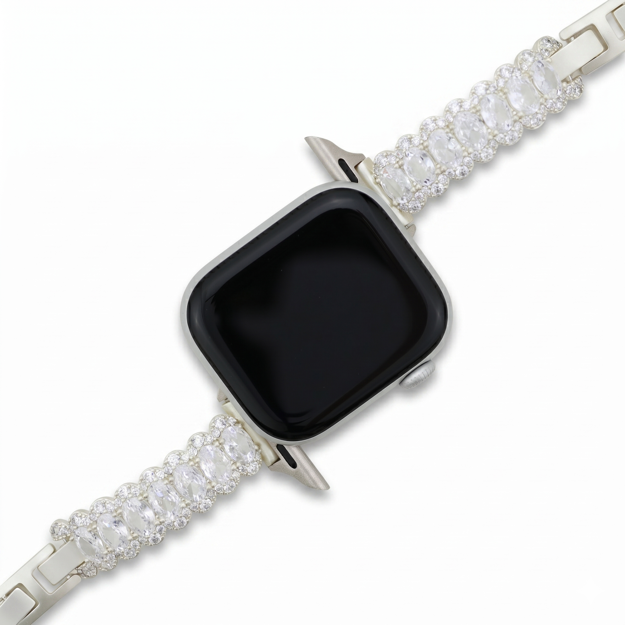 Halo Diamond Bracelet Apple Watch Band