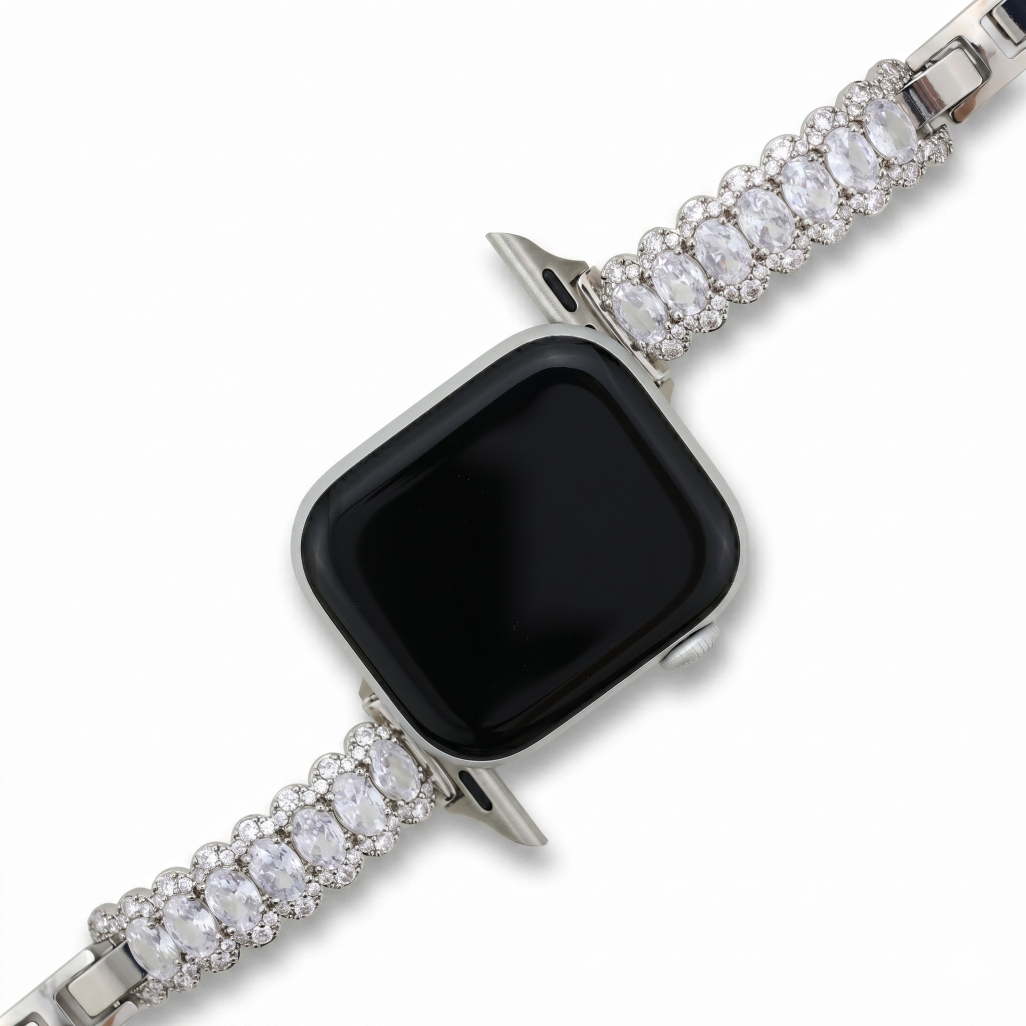 Halo Diamond Bracelet Apple Watch Band
