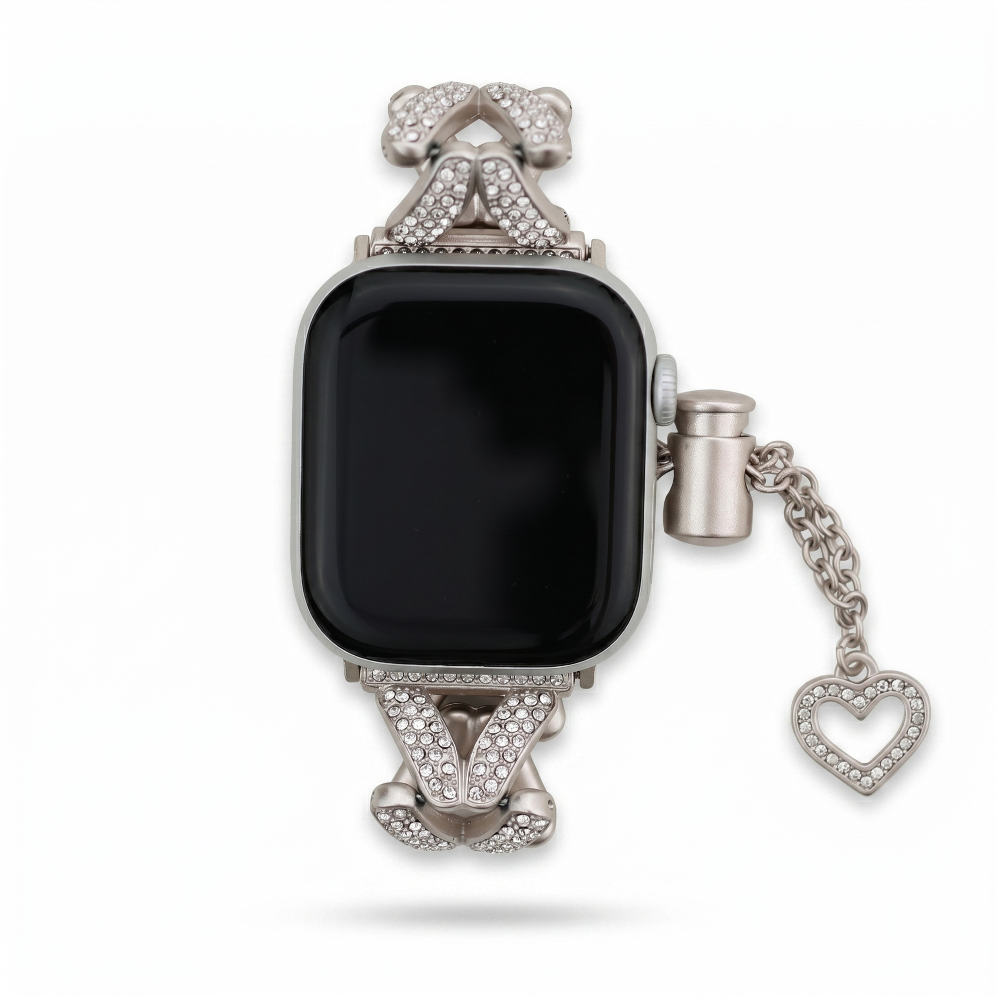 Heart Bracelet Band with Hollow Charm for Apple Watch