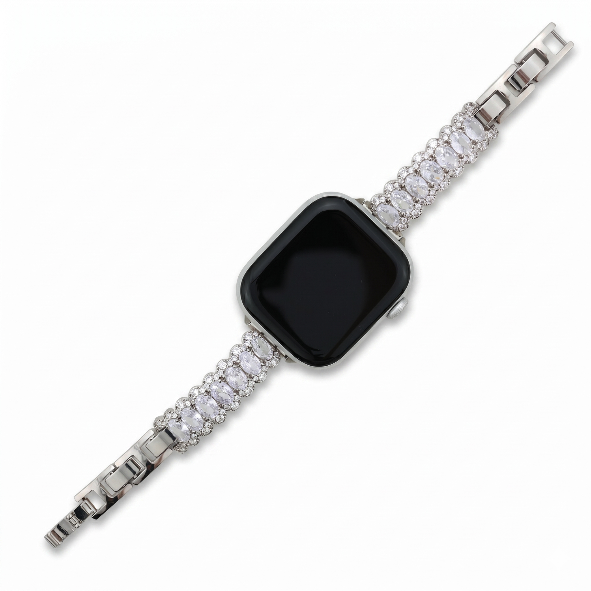 Halo Diamond Bracelet Apple Watch Band