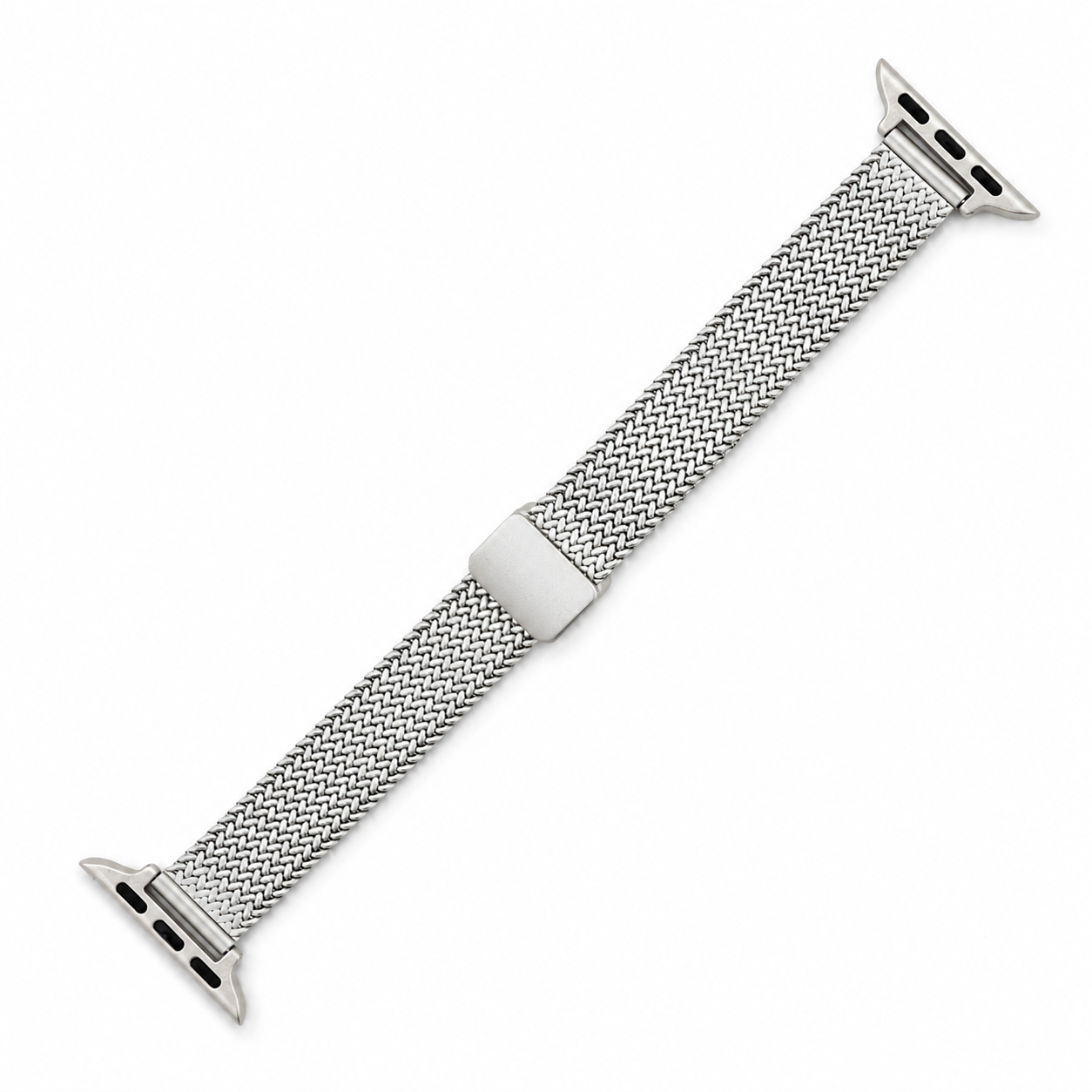 Milanese Weave Magnetic Folding Clasp Apple Watch Band