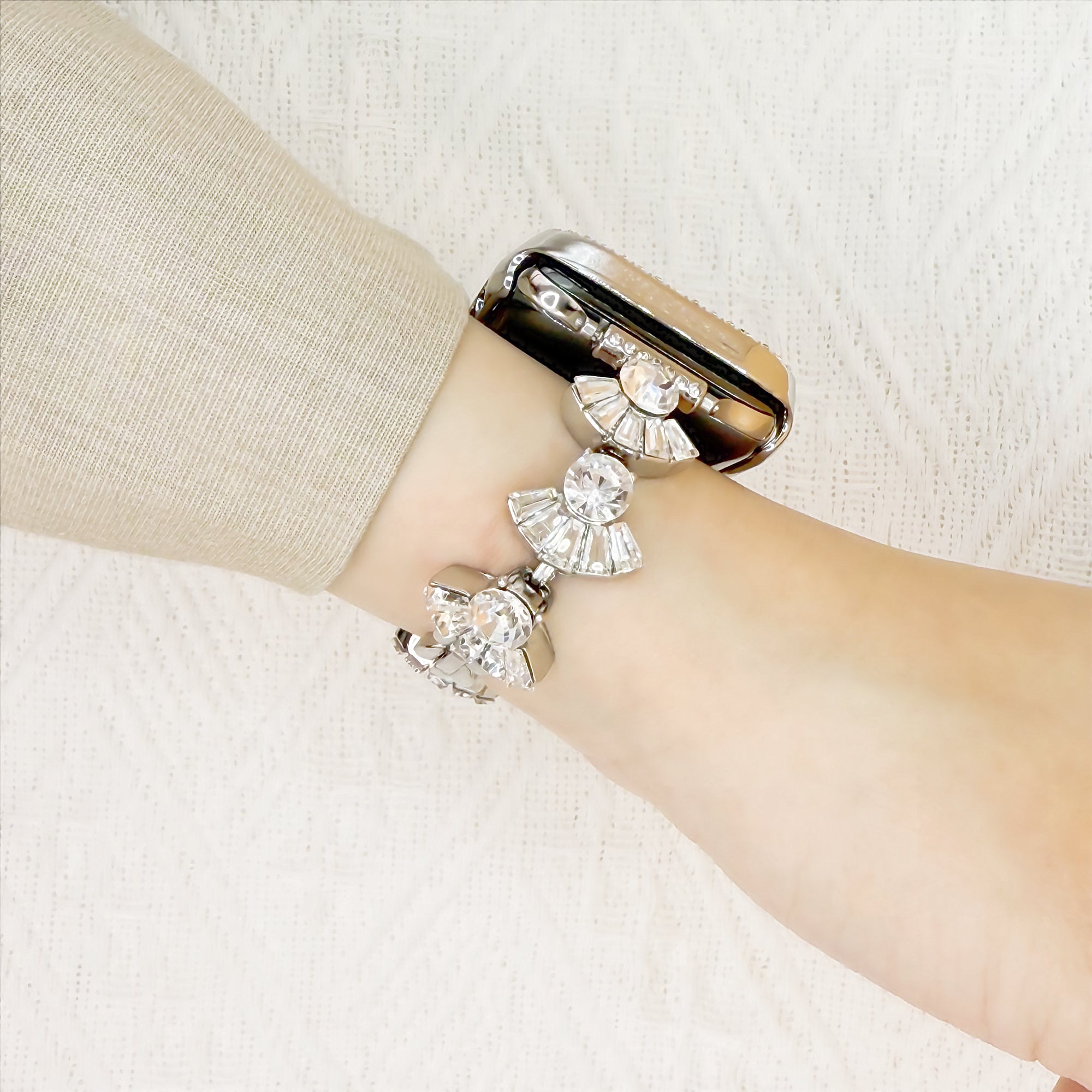 Skirt-shape Sparkle Band for Apple Watch