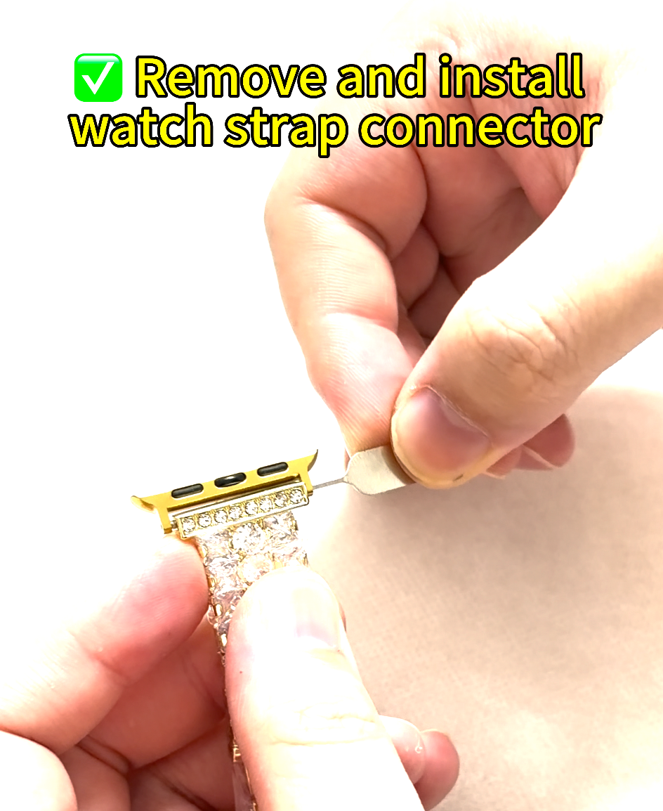 How to remove and install watch strap connect