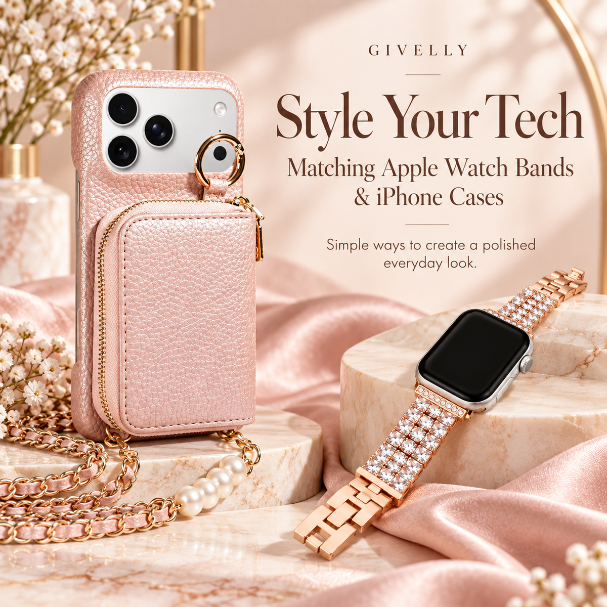 Style Your Tech: Matching Apple Watch Bands & iPhone Cases