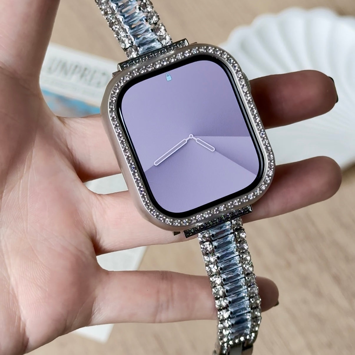 Elegance Diamond Link Apple Watch Band