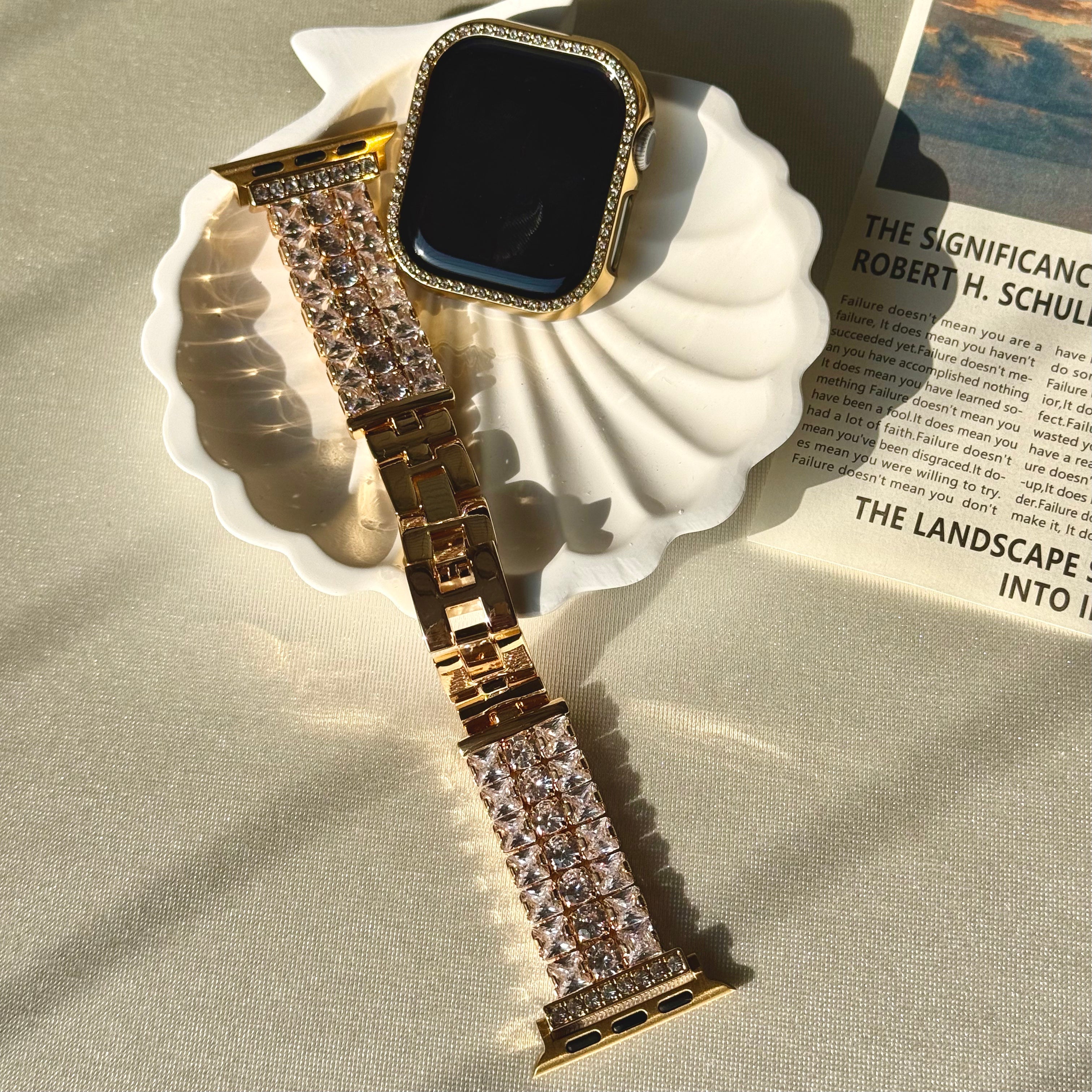 Triple Row Luxe Band for Apple Watch