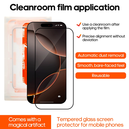 Full-Screen HD Glass Screen Protector for iPhone