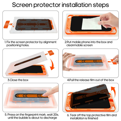 Full-Screen HD Glass Screen Protector for iPhone