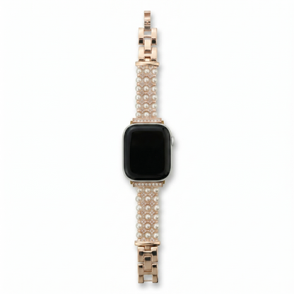 Triple-Pearl Bracelet Band for Apple Watch