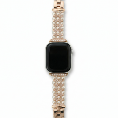 Triple-Pearl Bracelet Band for Apple Watch