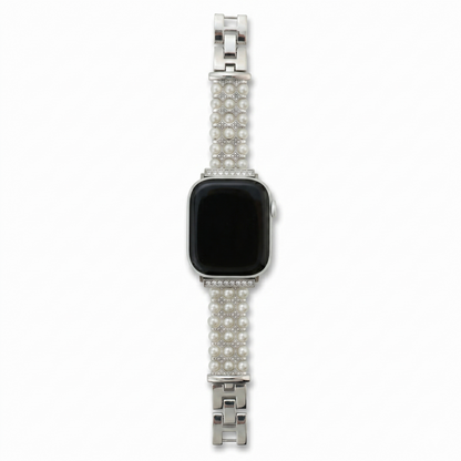Triple-Pearl Bracelet Band for Apple Watch