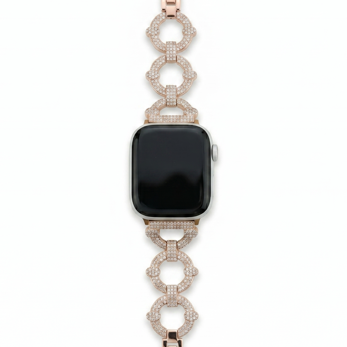 Chic Diamond Circle Apple Watch Band