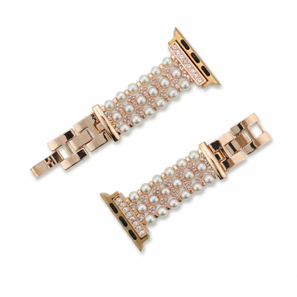 Triple-Pearl Bracelet Band for Apple Watch