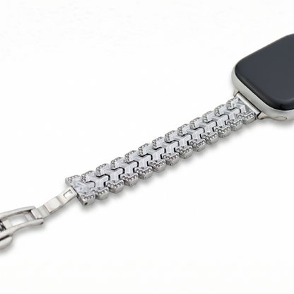 Geo Diamond Link Apple Watch Band