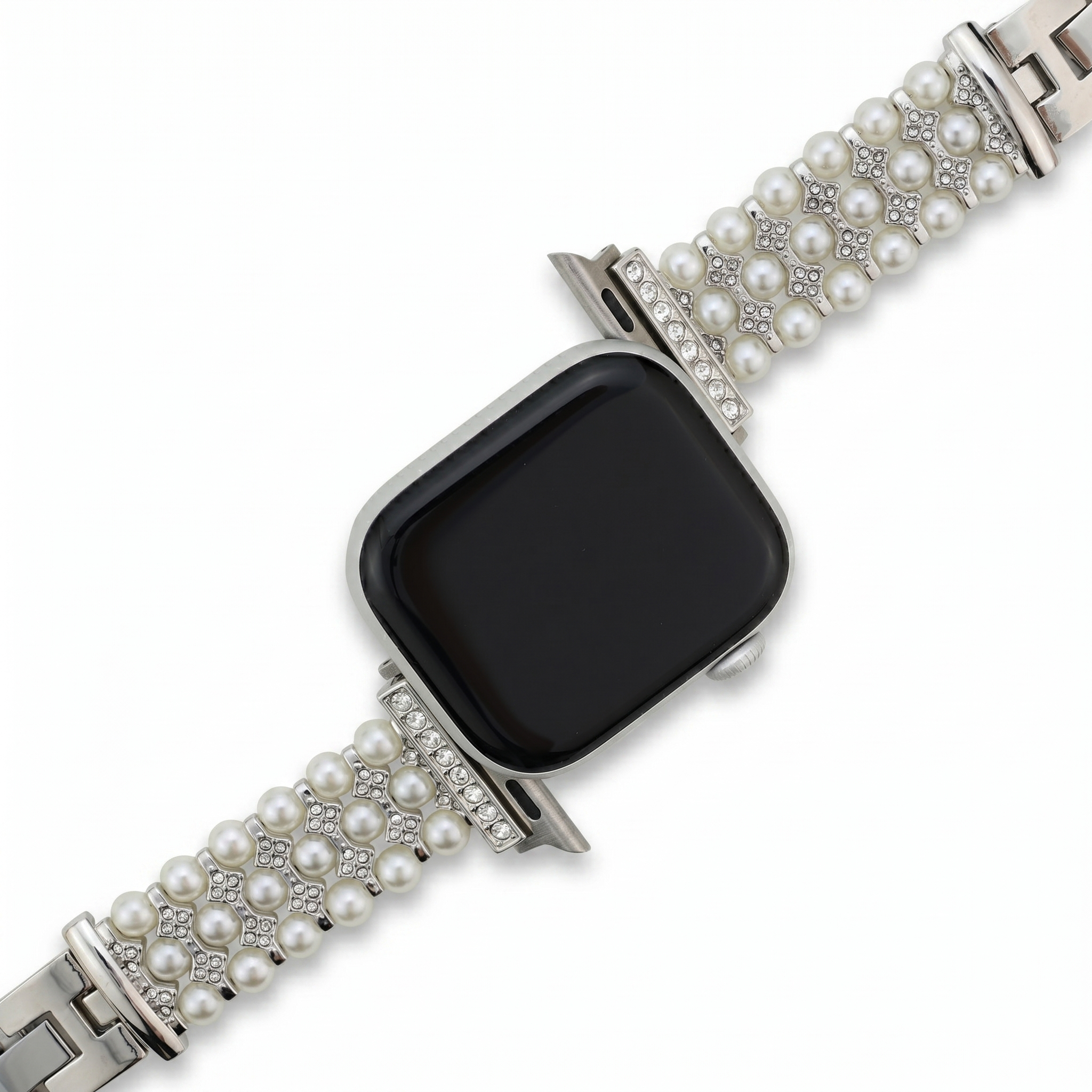 Triple-Pearl Bracelet Band for Apple Watch