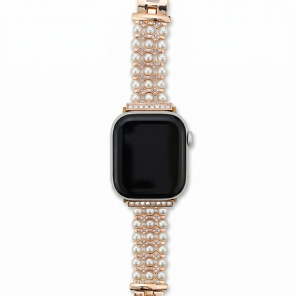 Triple-Pearl Bracelet Band for Apple Watch