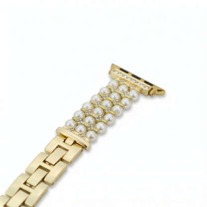 Triple-Pearl Bracelet Band for Apple Watch