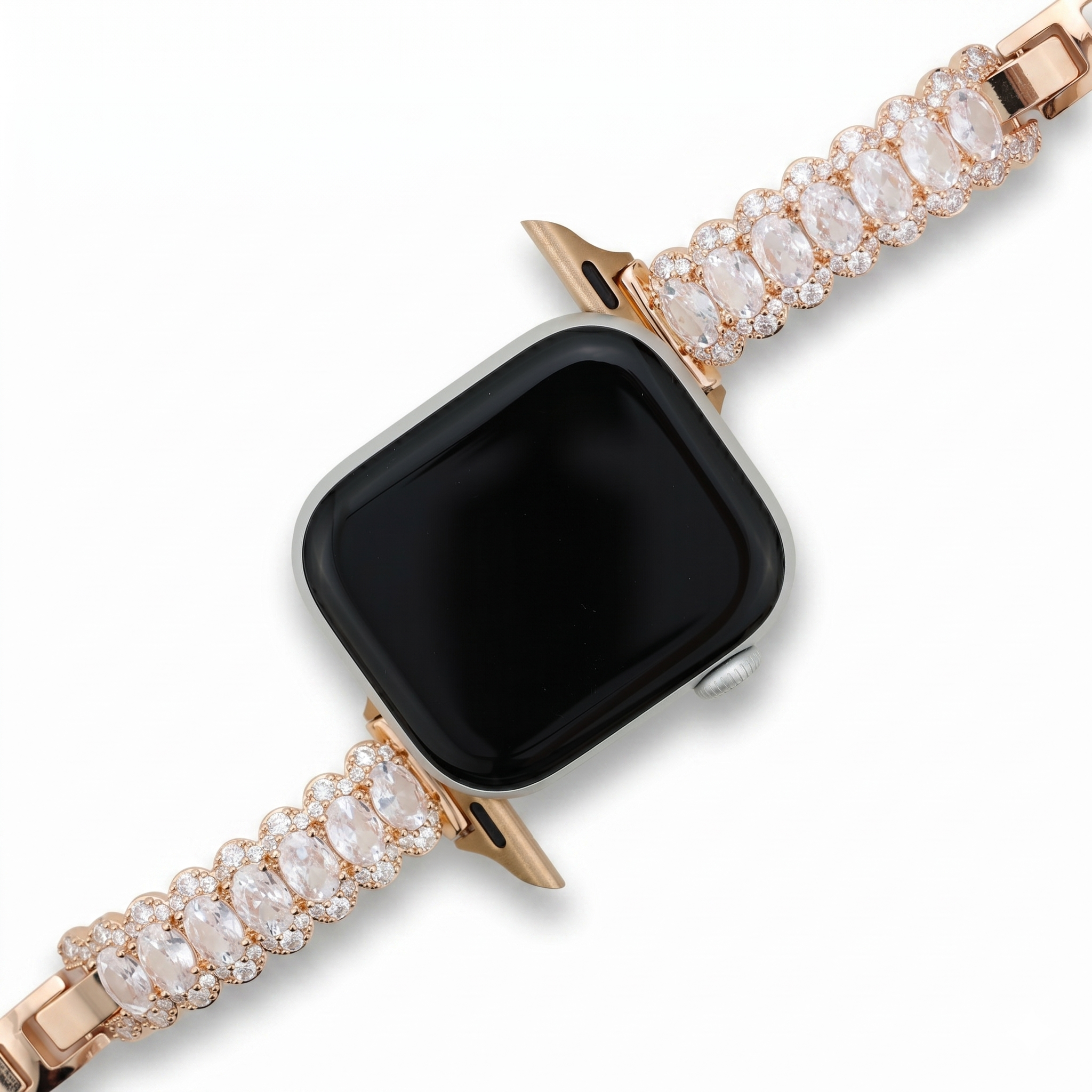 Halo Diamond Bracelet Apple Watch Band