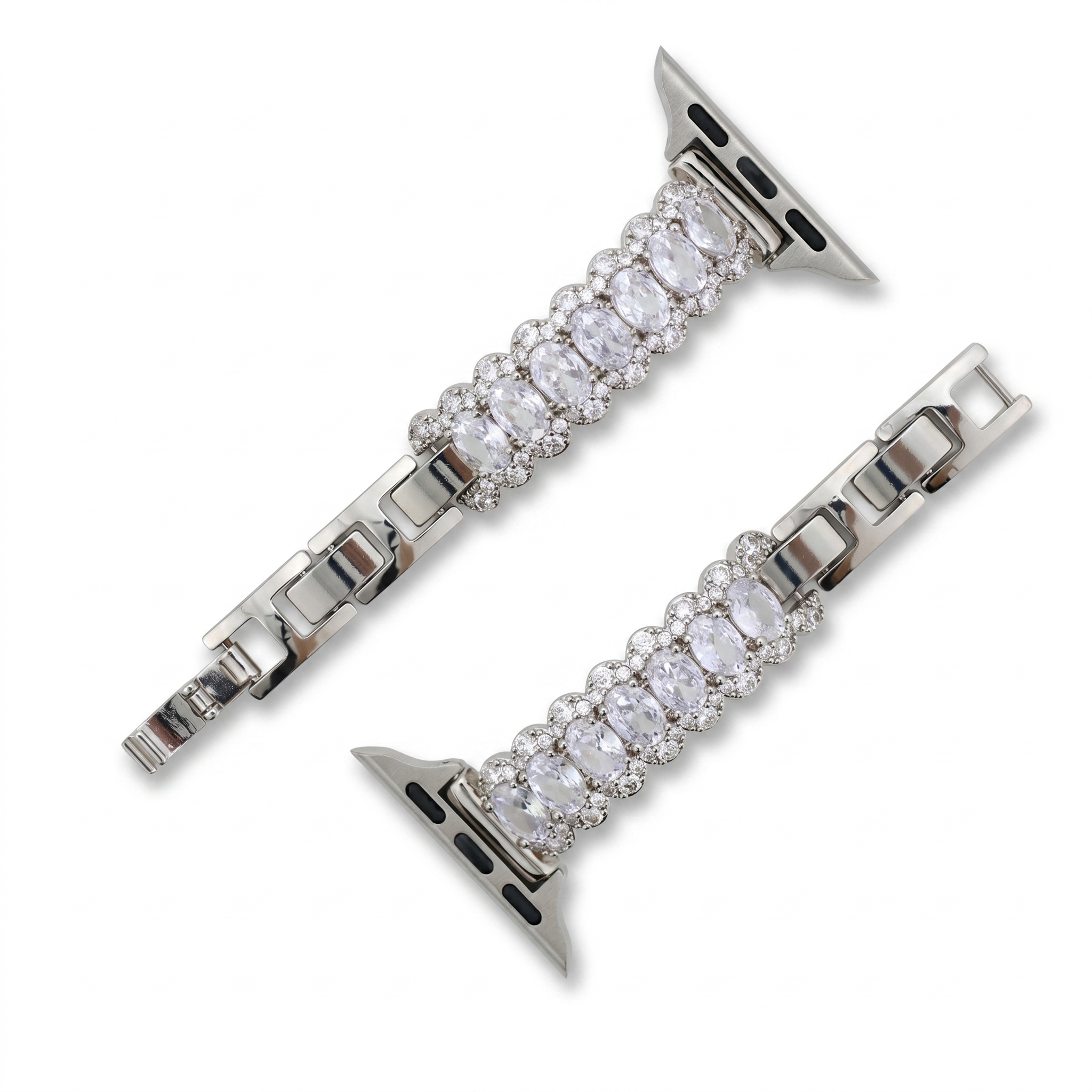 Halo Diamond Bracelet Apple Watch Band