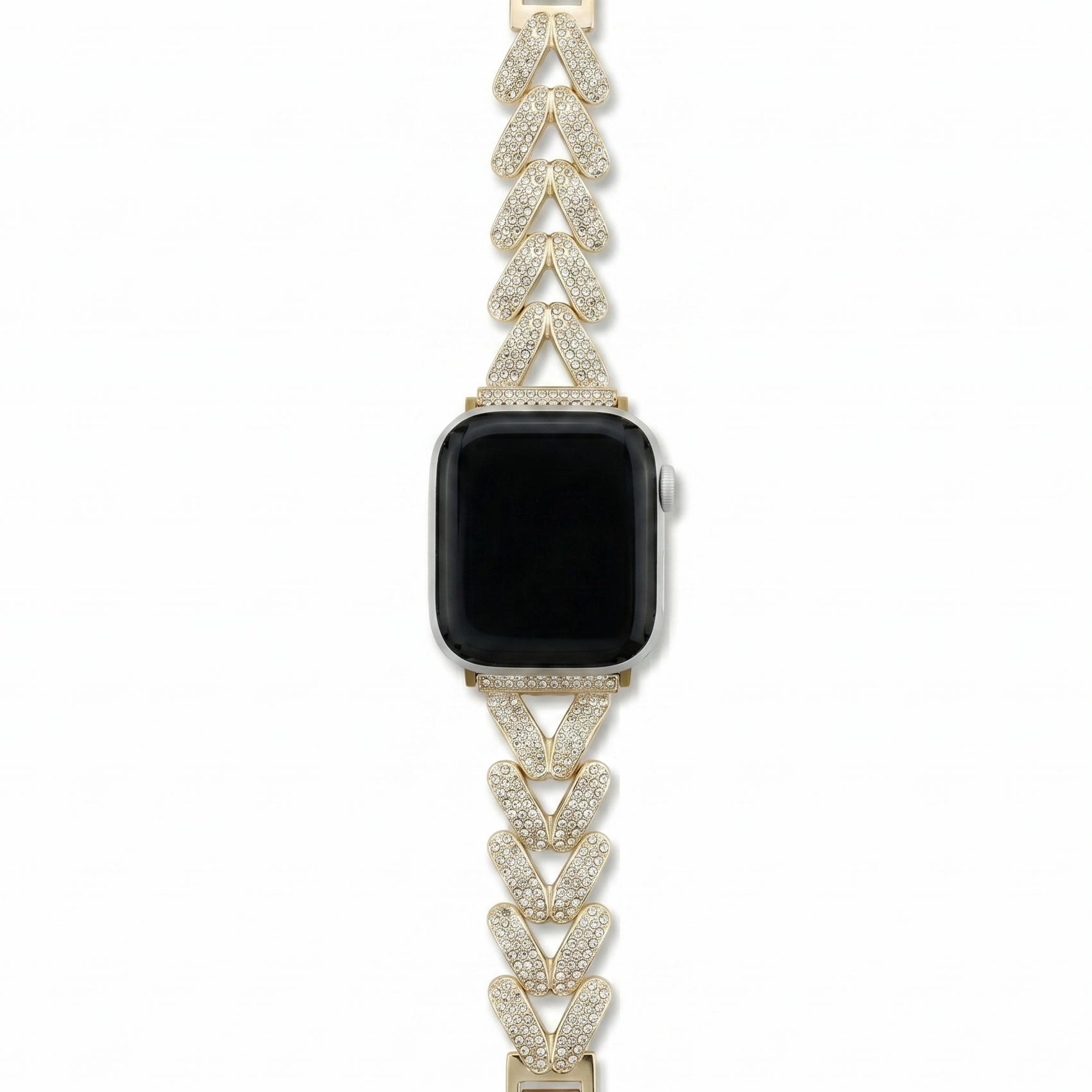 Sparkling Heart Chain Band for Apple Watch