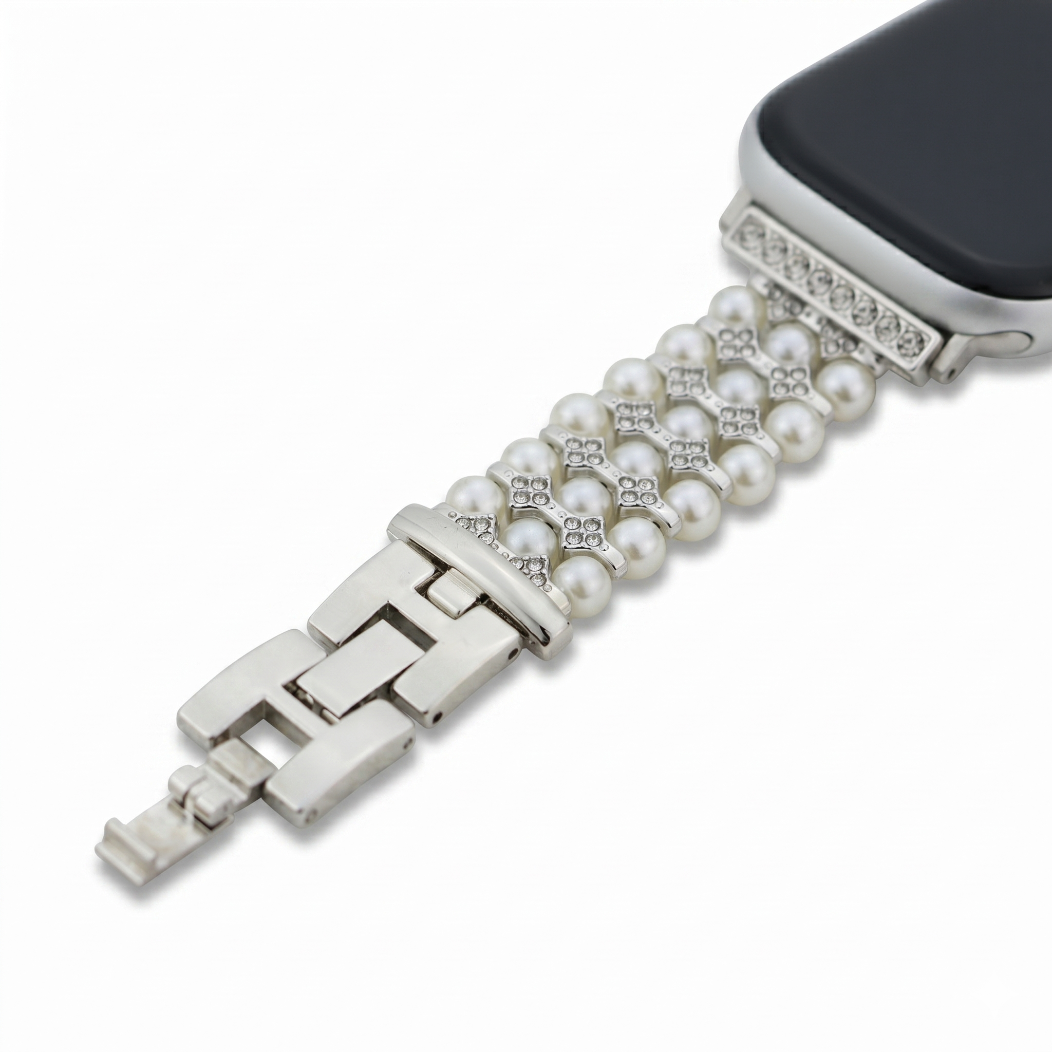 Triple-Pearl Bracelet Band for Apple Watch
