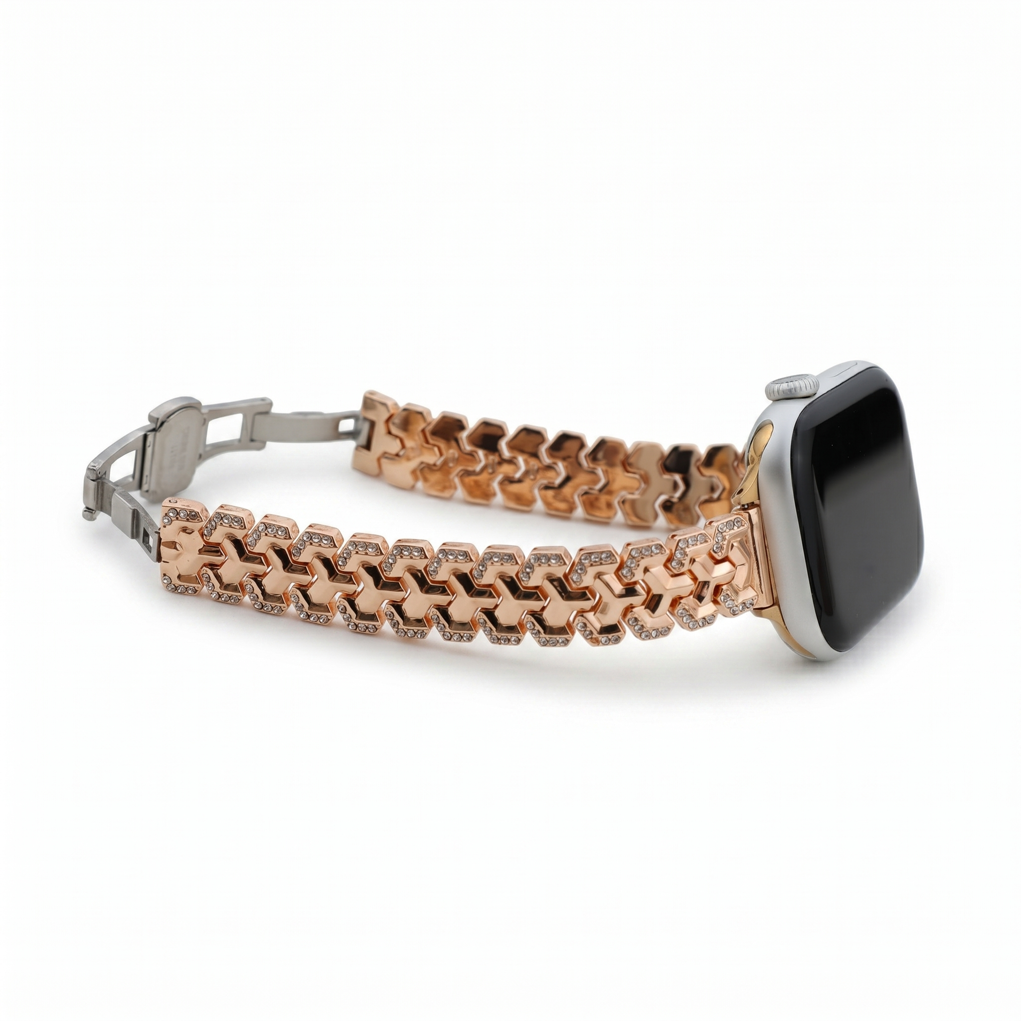 Geo Diamond Link Apple Watch Band