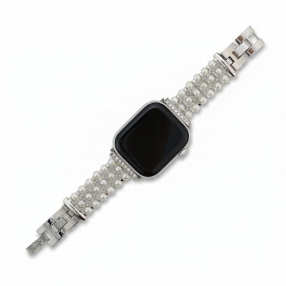 Triple-Pearl Bracelet Band for Apple Watch