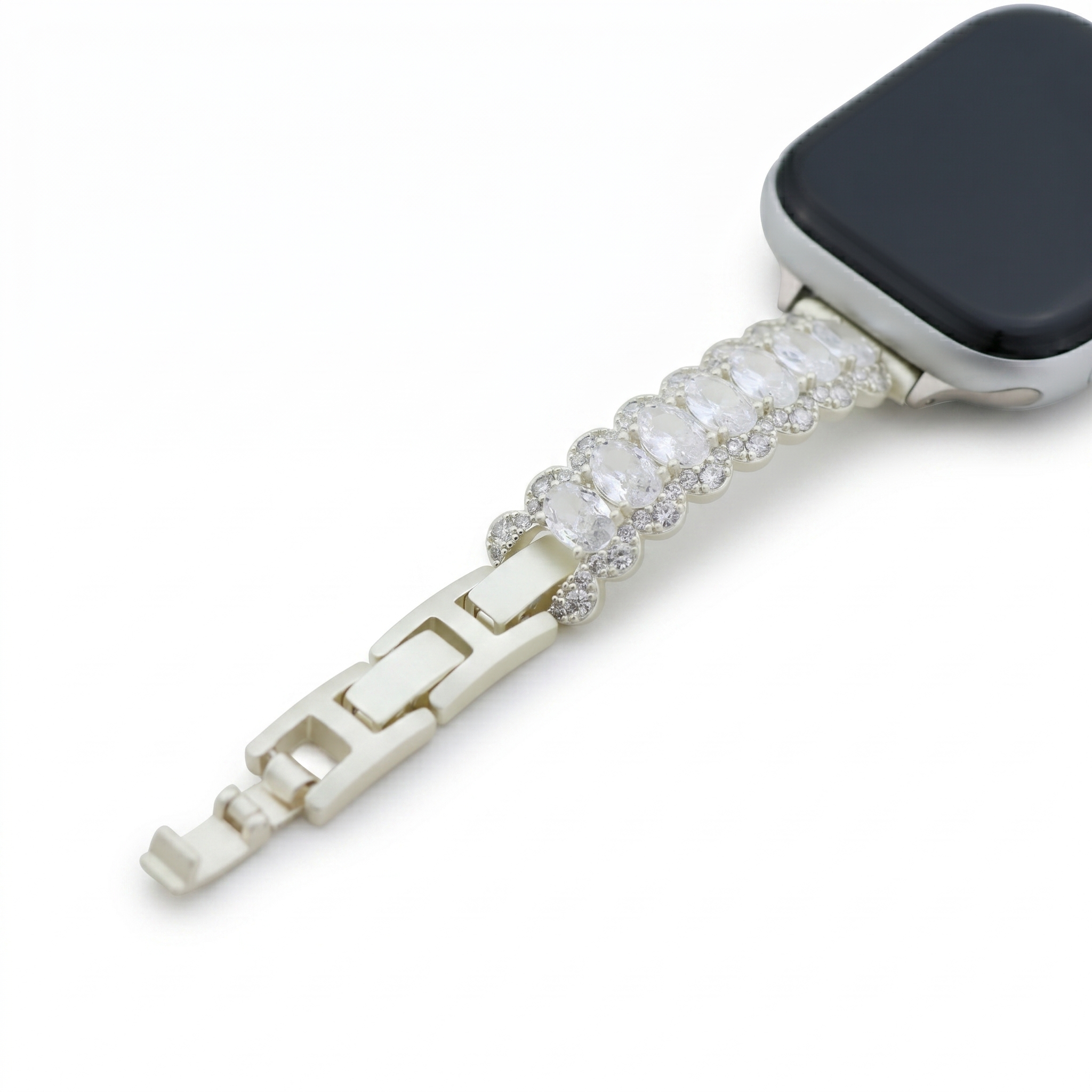 Halo Diamond Bracelet Apple Watch Band