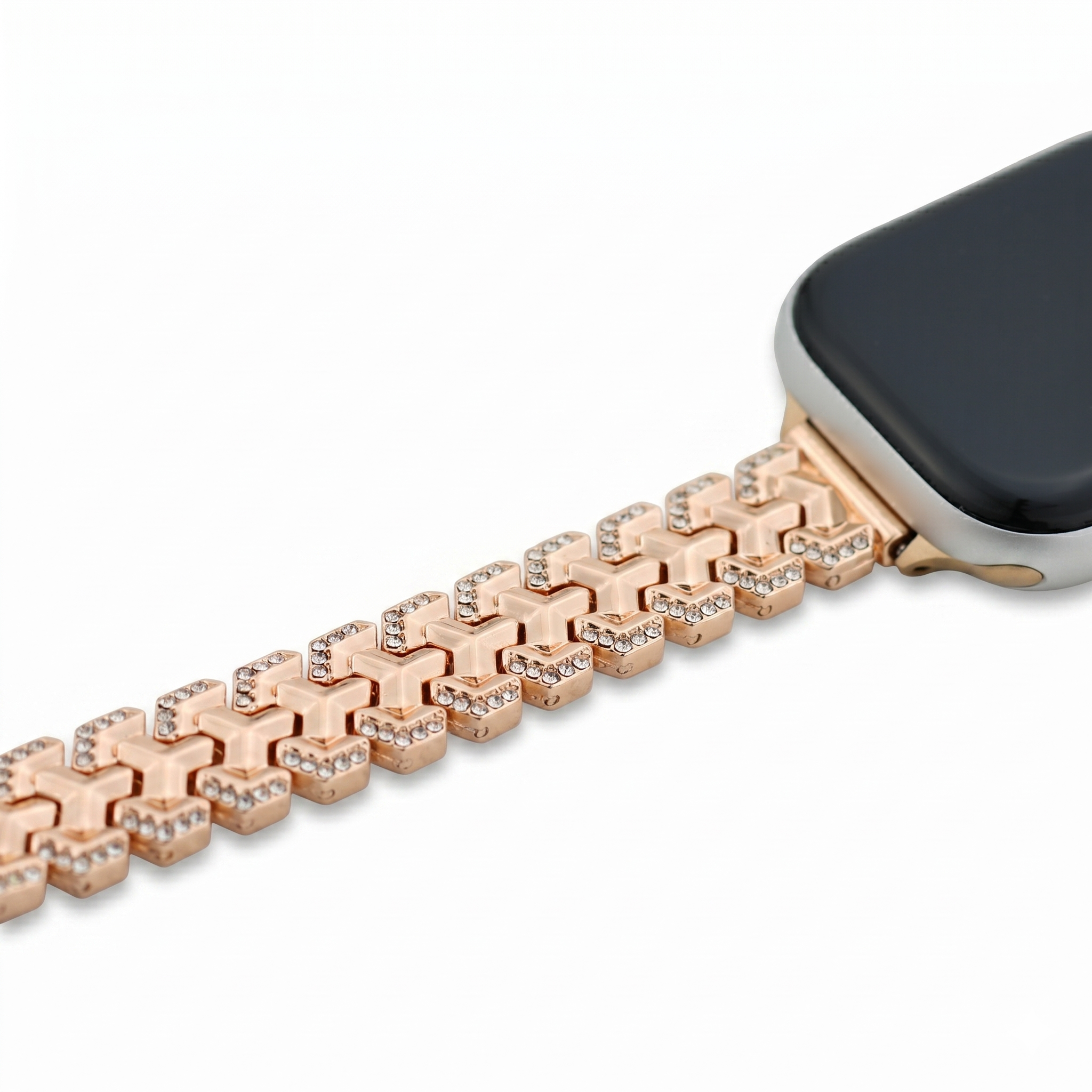 Geo Diamond Link Apple Watch Band
