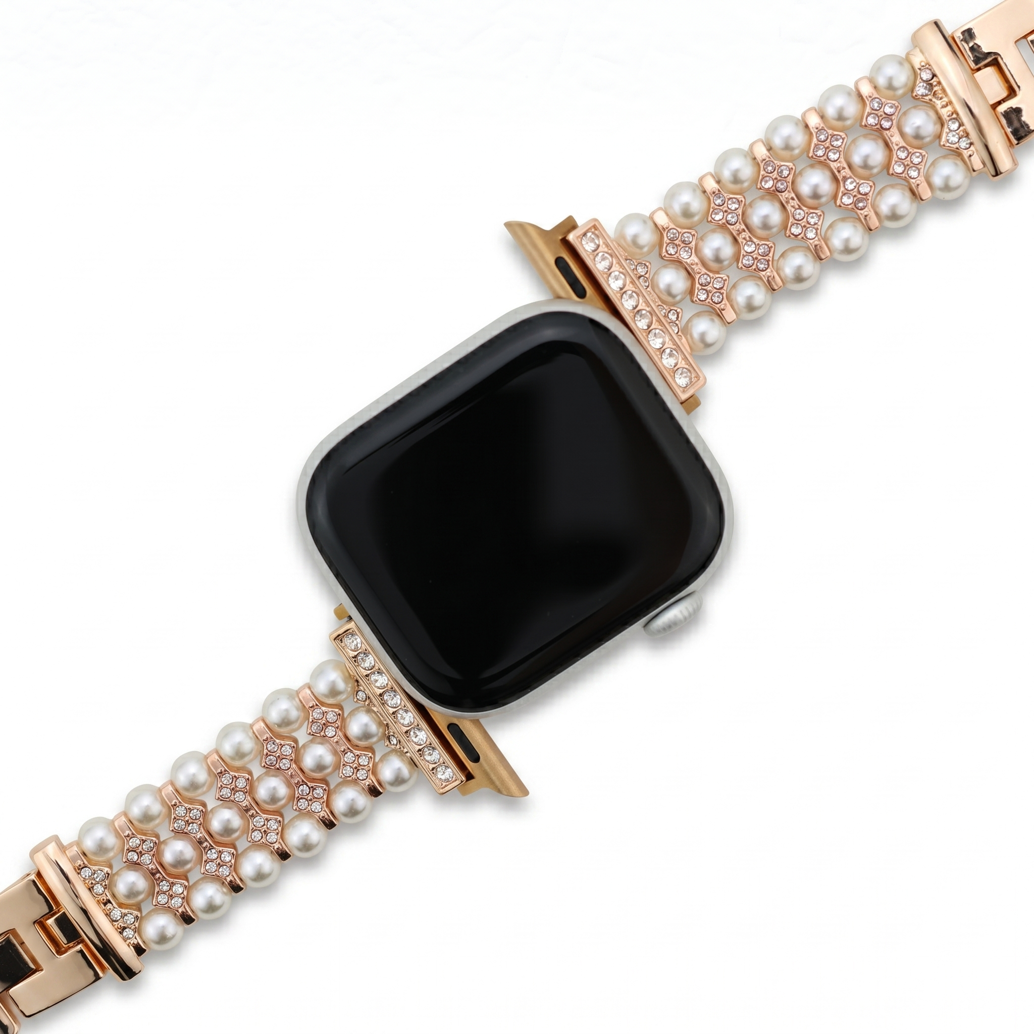 Triple-Pearl Bracelet Band for Apple Watch