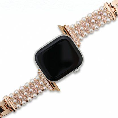 Triple-Pearl Bracelet Band for Apple Watch