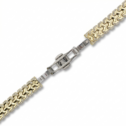 Geo Diamond Link Apple Watch Band