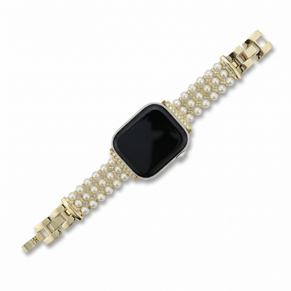 Triple-Pearl Bracelet Band for Apple Watch