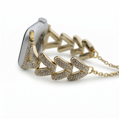 Heart Bracelet Band with Hollow Charm for Apple Watch