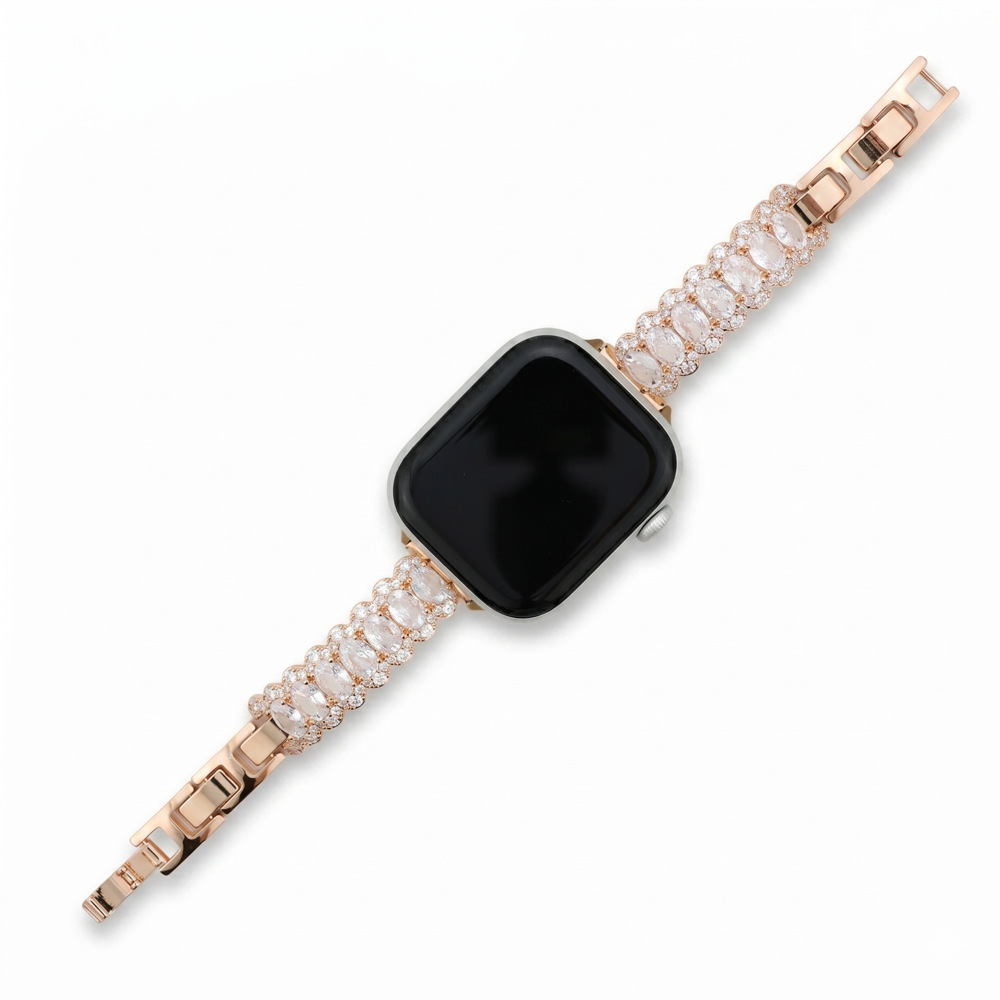 Halo Diamond Bracelet Apple Watch Band