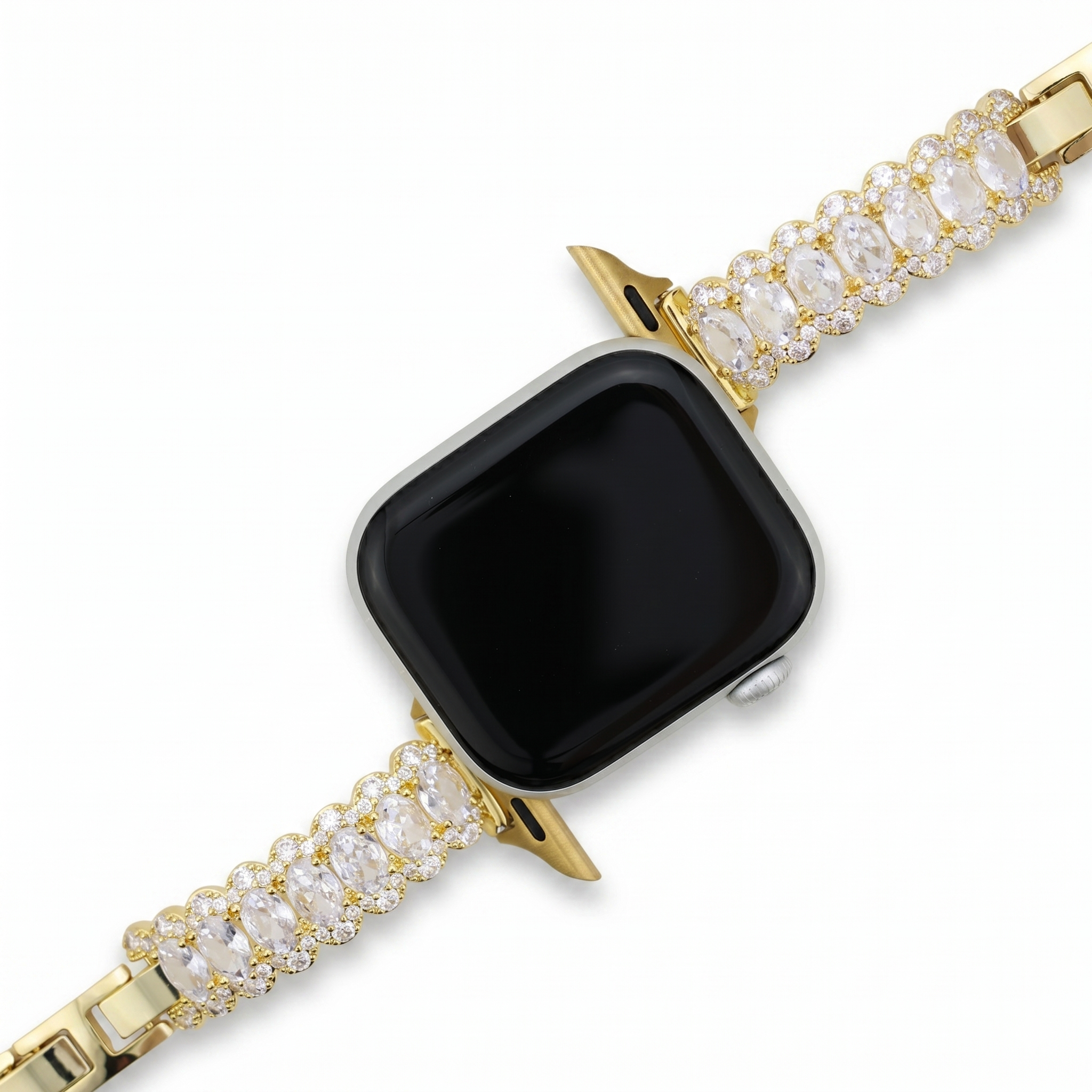 Halo Diamond Bracelet Apple Watch Band