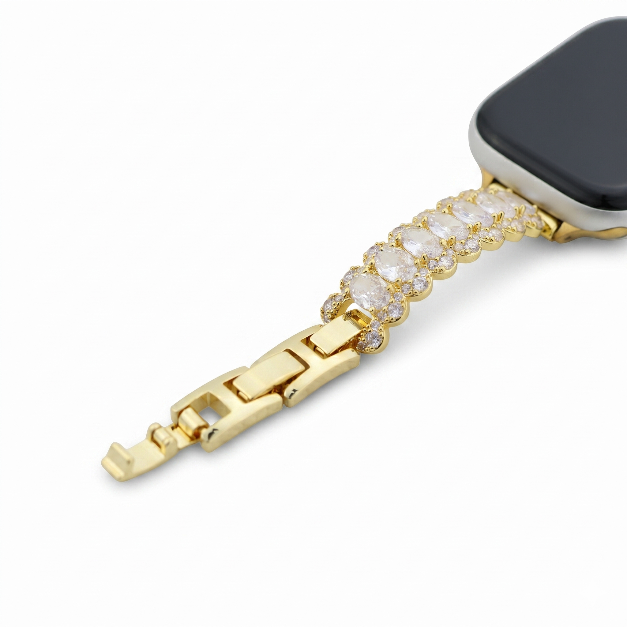 Halo Diamond Bracelet Apple Watch Band