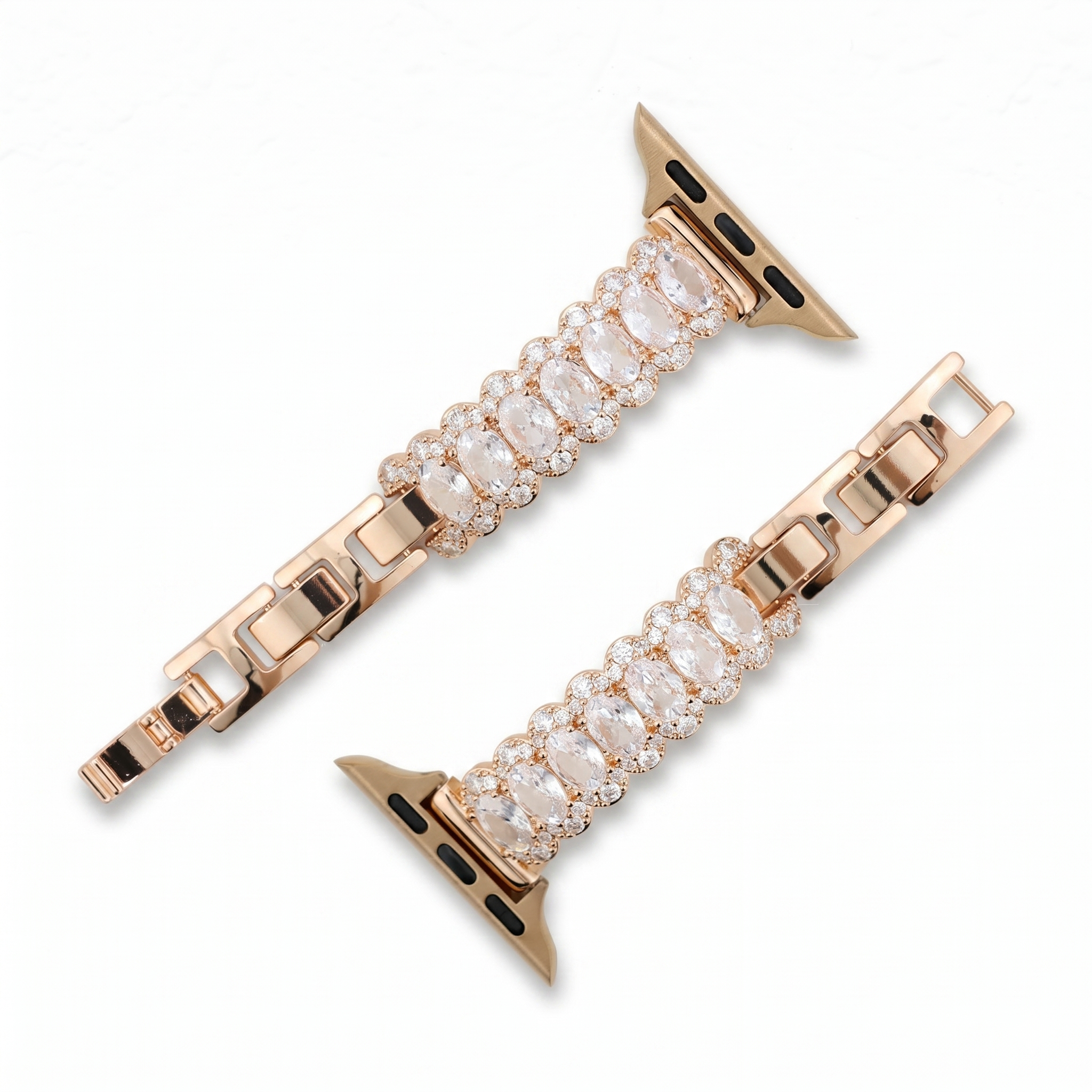 Halo Diamond Bracelet Apple Watch Band