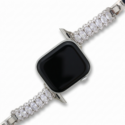 Halo Diamond Bracelet Apple Watch Band