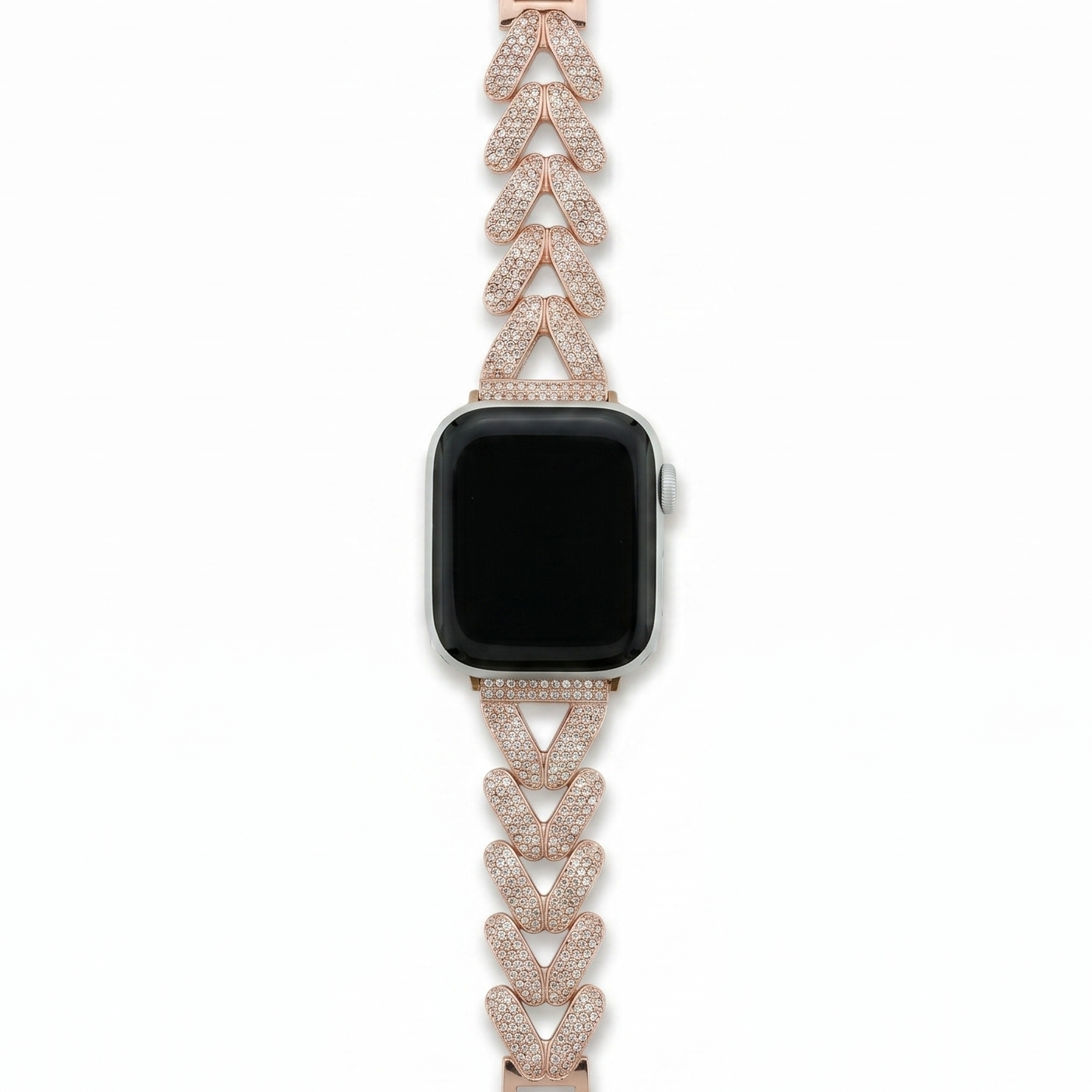 Sparkling Heart Chain Band for Apple Watch
