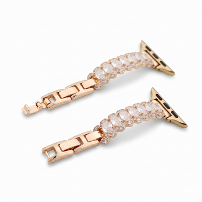 Halo Diamond Bracelet Apple Watch Band
