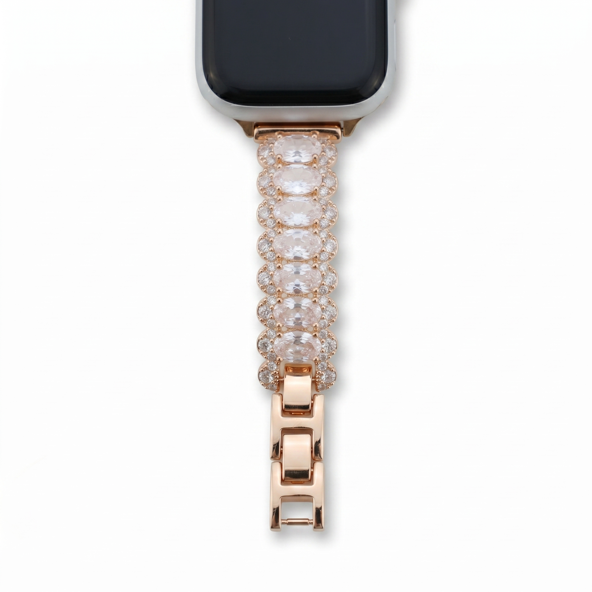 Halo Diamond Bracelet Apple Watch Band